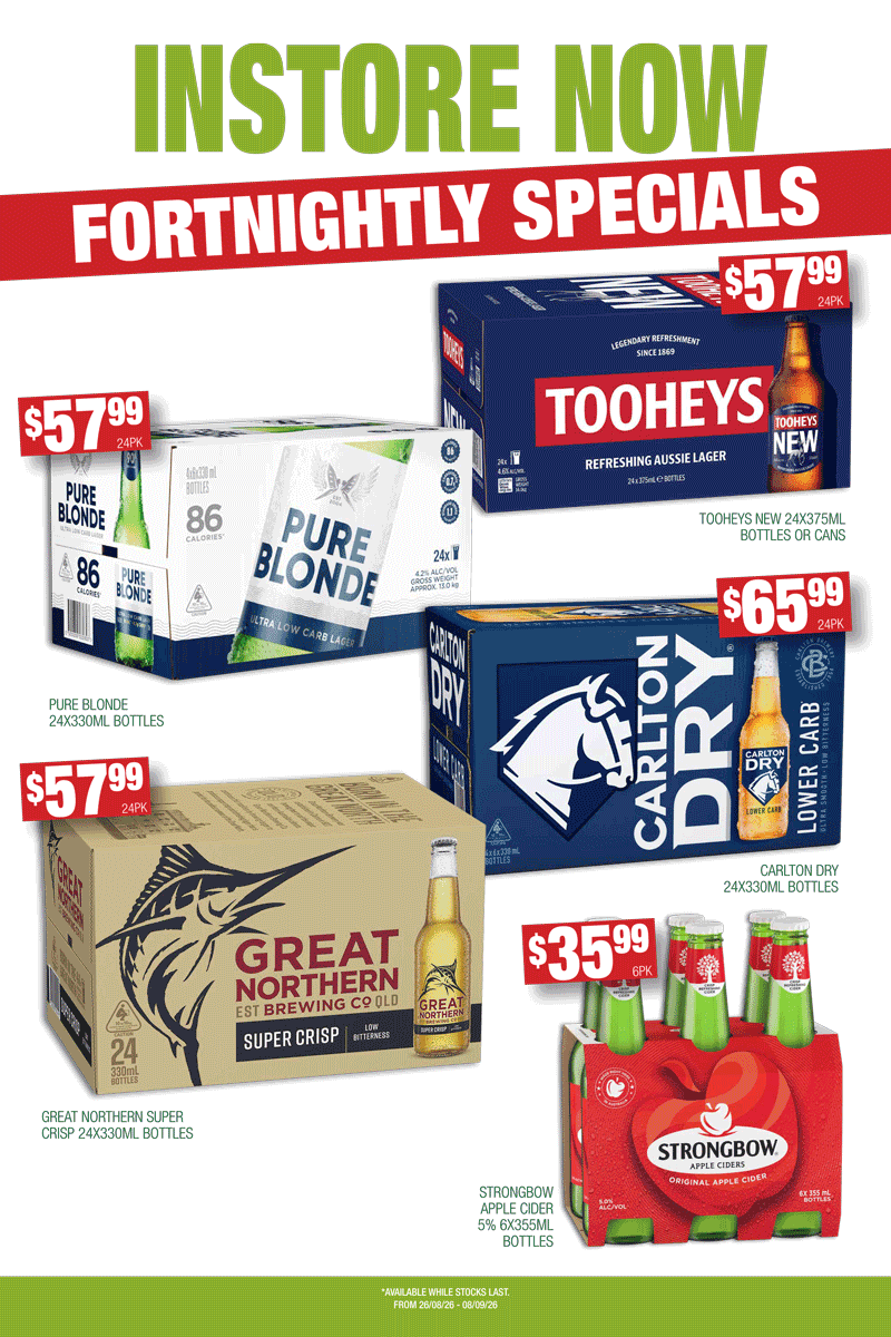September Bottle Shop Specials West Ryde