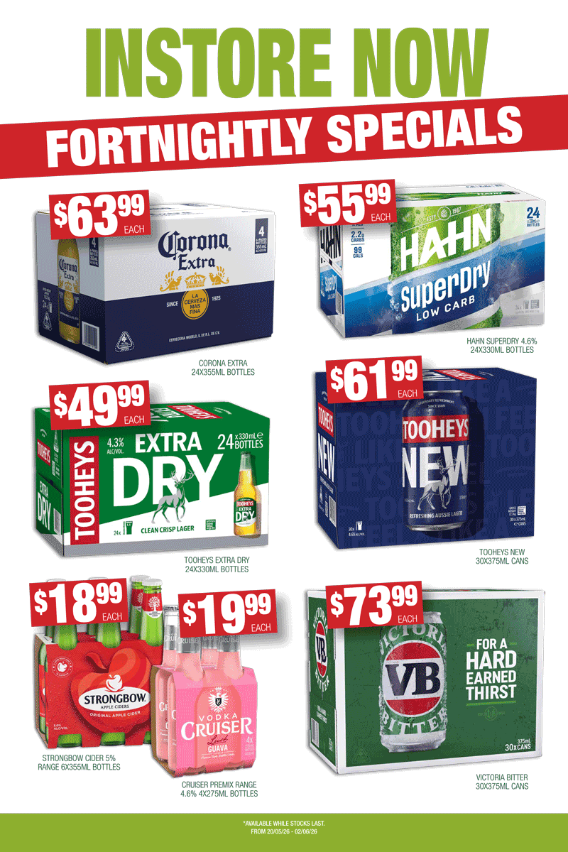 June Bottle Shop Specials West Ryde