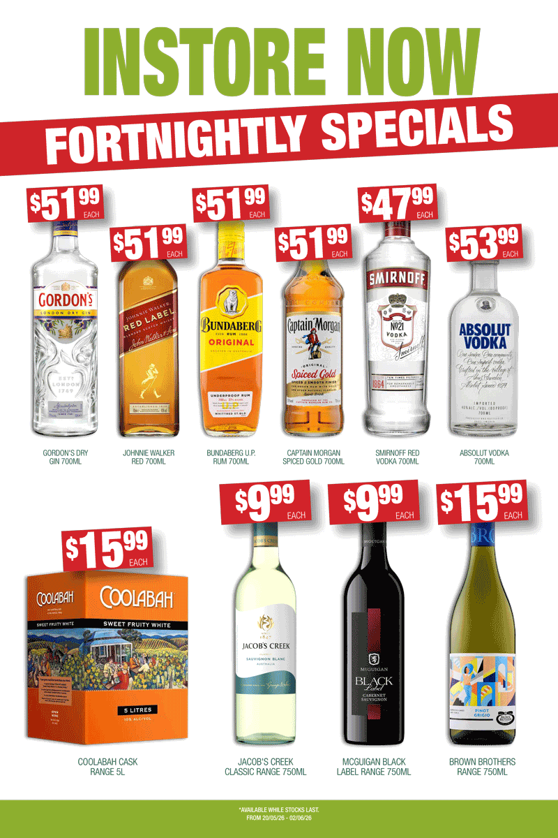 June Bottle Shop Specials West Ryde